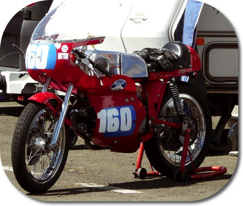 East Fortune motorcycle paddock - my favourite